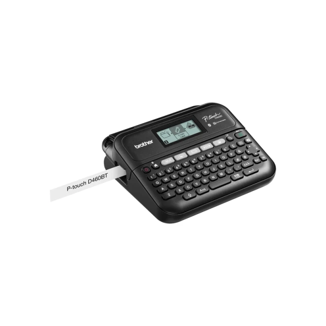 Labelprinter Brother P-touch TZe PT-D460BT desktop qwerty 18mm zwart in koffer