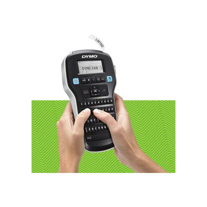 Labelprinter Dymo LabelManager 160 draagbaar azerty 12mm zwart