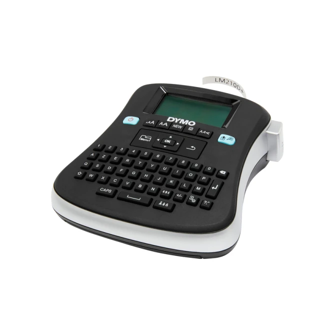 Labelprinter Dymo LabelManager 210D+ draagbaar azerty 12mm zwart