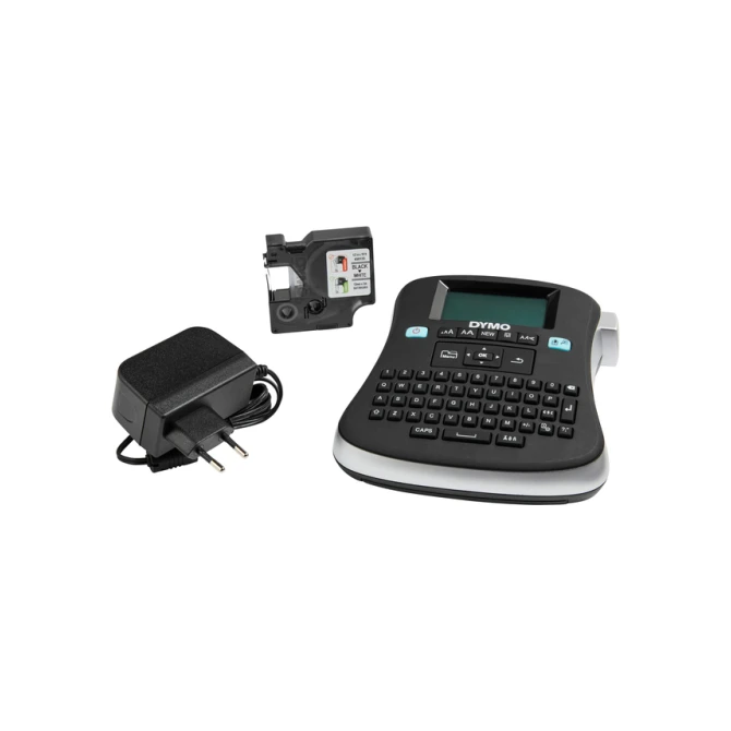 Labelprinter Dymo LabelManager 210D+ draagbaar qwerty 12mm zwart in koffer