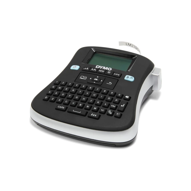 Labelprinter Dymo LabelManager 210D draagbaar qwerty 12mm zwart