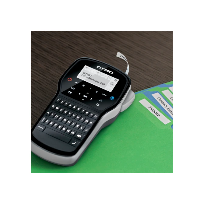 Labelprinter Dymo LabelManager 280 draagbaar qwerty 12mm zwart