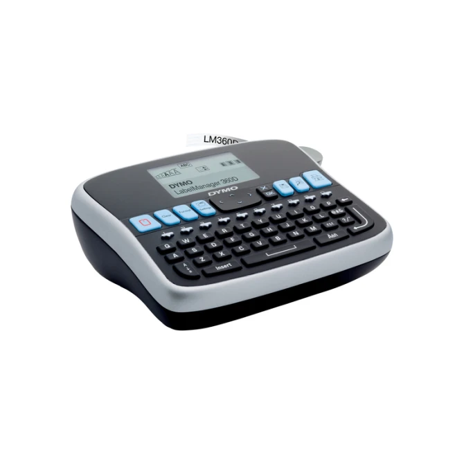 Labelprinter Dymo LabelManager 360D draagbaar qwerty 19mm zwart