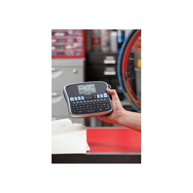 Labelprinter Dymo LabelManager 360D draagbaar qwerty 19mm zwart