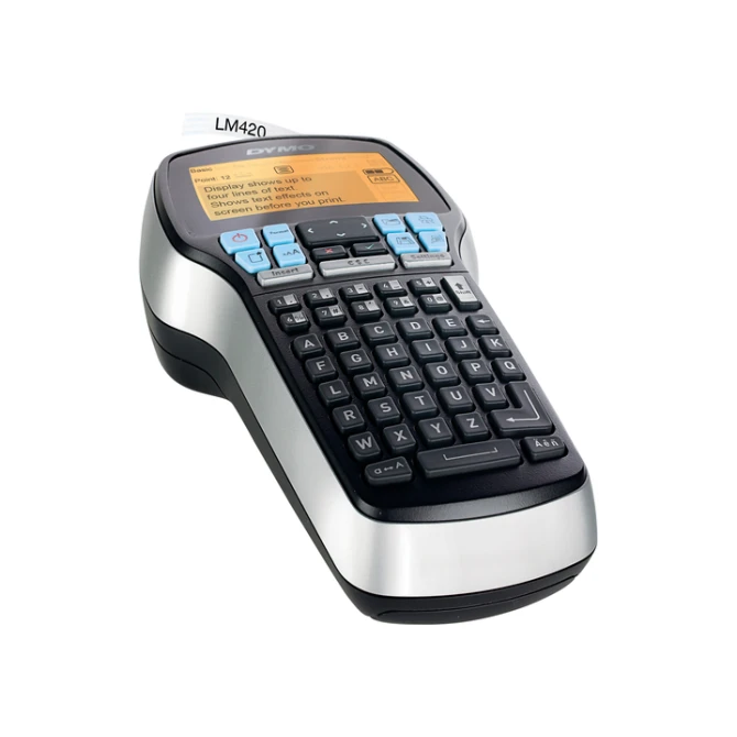 Labelprinter Dymo LabelManager 420P draagbaar abc 19mm zwart in koffer