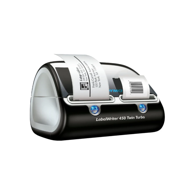 Labelprinter Dymo LabelWriter 450 Twin Turbo desktop zwart