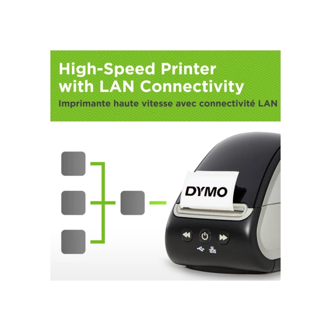 Labelprinter Dymo LabelWriter 550 Turbo desktop zwart