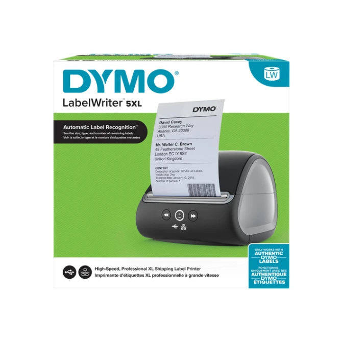Labelprinter Dymo LabelWriter 5XL desktop zwart