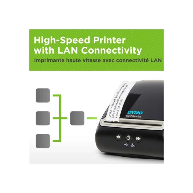 Labelprinter Dymo LabelWriter 5XL desktop zwart
