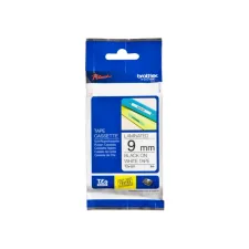 Labeltape Brother P-touch TZe-221 standaard 9mm zwart op wit