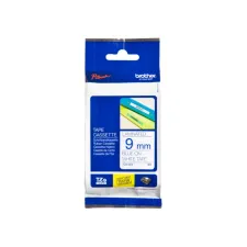 Labeltape Brother P-touch TZe-223 standaard 9mm blauw op wit