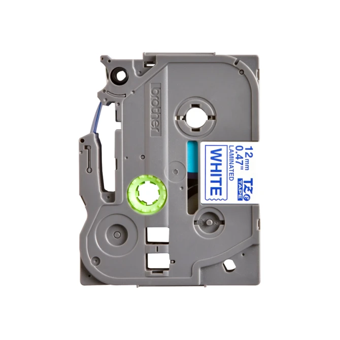 Labeltape Brother P-touch TZe-233 standaard 12mm blauw op wit