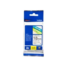 Labeltape Brother P-touch TZe-241 standaard 18mm zwart op wit