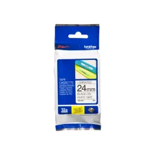 Labeltape Brother P-touch TZe-251 standaard 24mm zwart op wit