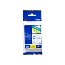 Labeltape Brother P-touch TZe-253 standaard 24mm blauw op wit