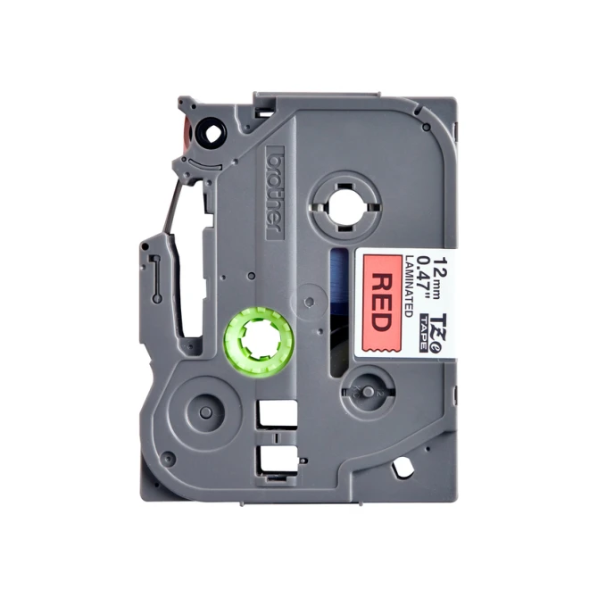 Labeltape Brother P-touch TZe-431 standaard 12mm zwart op rood