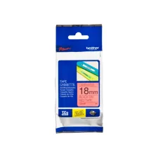Labeltape Brother P-touch TZe-441 standaard 18mm zwart op rood