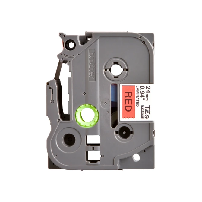 Labeltape Brother P-touch TZe-451 standaard 24mm zwart op rood