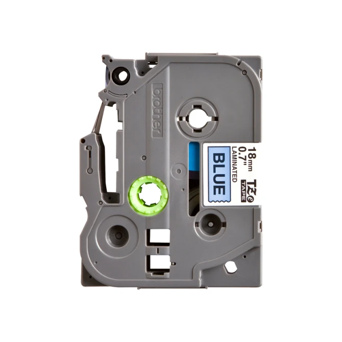 Labeltape Brother P-touch TZe-541 standaard 18mm zwart op blauw