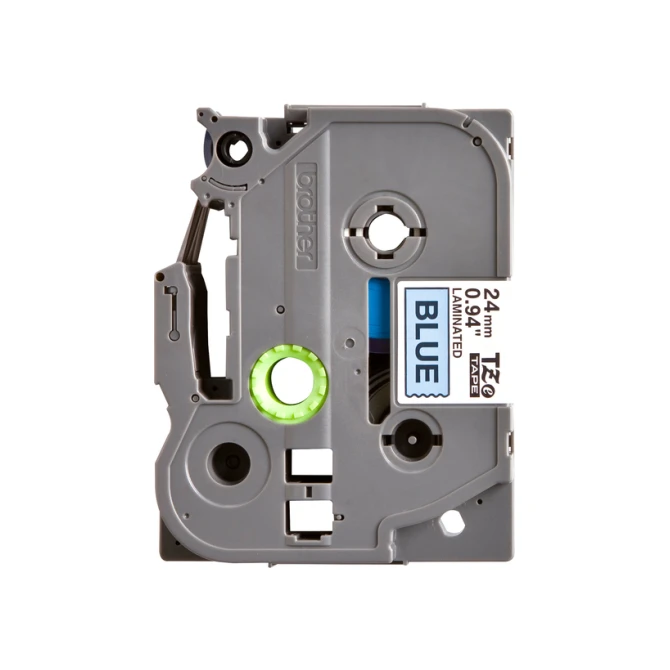 Labeltape Brother P-touch TZe-551 standaard 24mm zwart op blauw