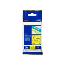 Labeltape Brother P-touch TZe-621 standaard 9mm zwart op geel