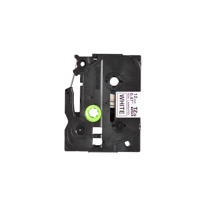 Labeltape Brother P-touch TZe-N231 ongelamineerd 12mm zwart op wit