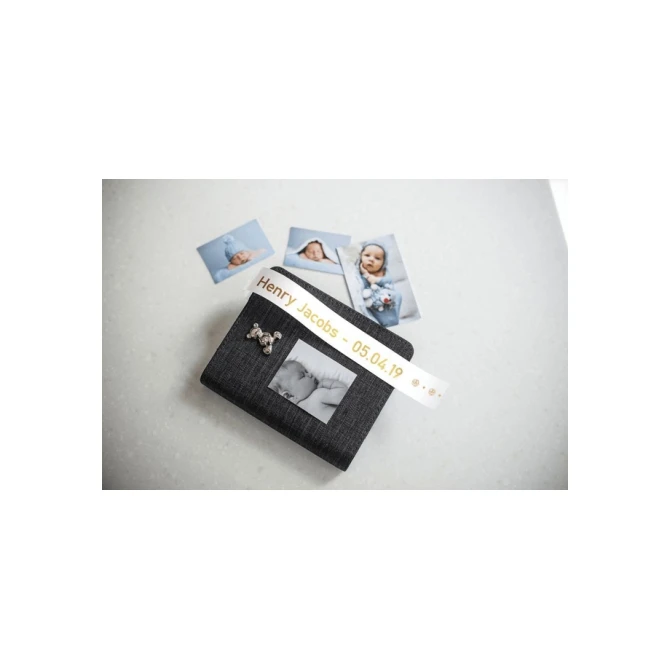 Labeltape Brother P-touch TZe-R254 24mm goud op wit