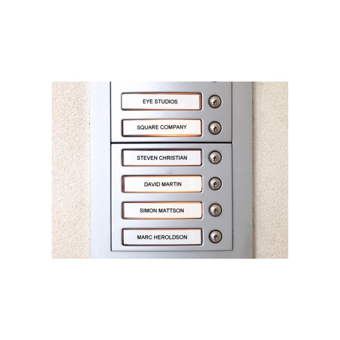 Labeltape Dymo LabelManager D1 polyester 6mm zwart op wit
