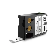 Labeltape Dymo XTL multifunctioneel 19mm zwart op wit