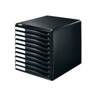 Ladenblok Leitz A4 10 laden zwart