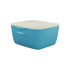 Ladenblok Leitz Cosy 2 laden blauw Ladenblok Leitz Cosy 2 laden blauw