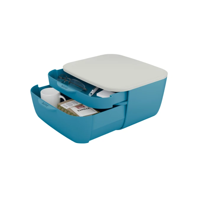 Ladenblok Leitz Cosy 2 laden blauw