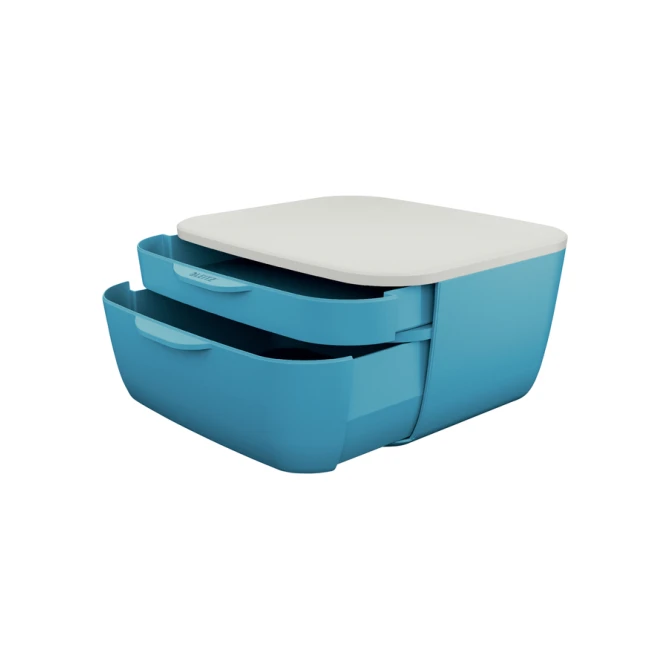 Ladenblok Leitz Cosy 2 laden blauw