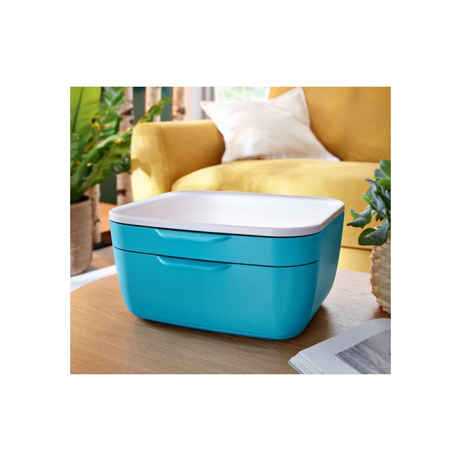Ladenblok Leitz Cosy 2 laden blauw