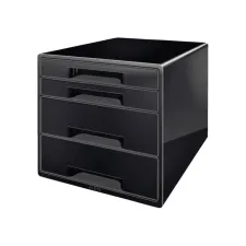 Ladenblok Leitz WOW CUBE A4 maxi 4 laden zwart Ladenblok Leitz WOW CUBE A4 maxi 4 laden zwart