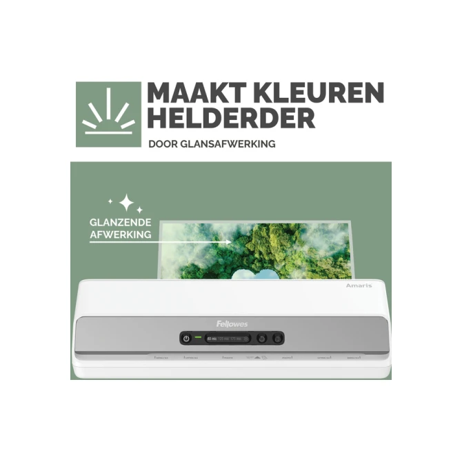 Lamineerhoes Fellowes A4 2x75micron recycled glans 100stuks