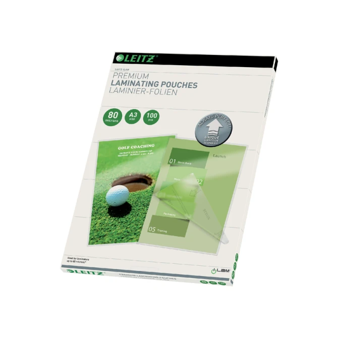 Lamineerhoes Leitz iLAM A3 2x80micron 100 stuks