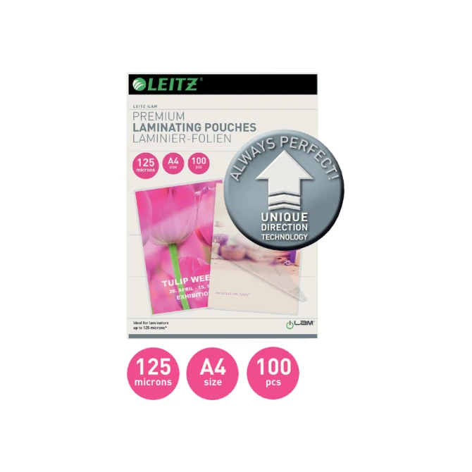 Lamineerhoes Leitz iLAM A4 2x125micron 100 stuks