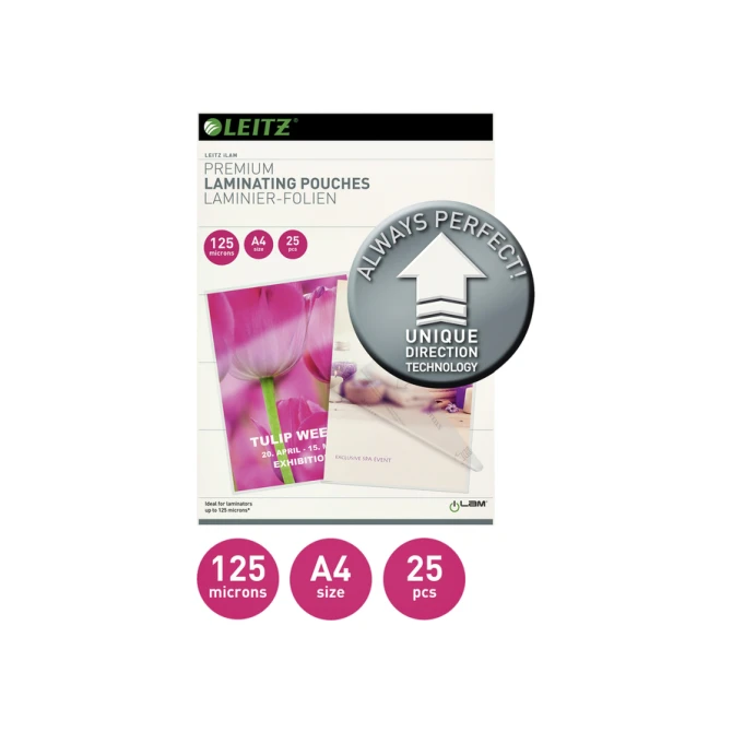 Lamineerhoes Leitz iLAM A4 2x125micron 25 stuks