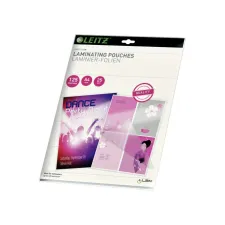 Lamineerhoes Leitz iLAM A4 2x125micron EVA 25 stuks Lamineerhoes Leitz iLAM A4 2x125micron EVA 25 stuks