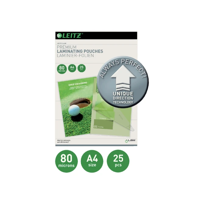 Lamineerhoes Leitz iLAM A4 2x80micron 25 stuks