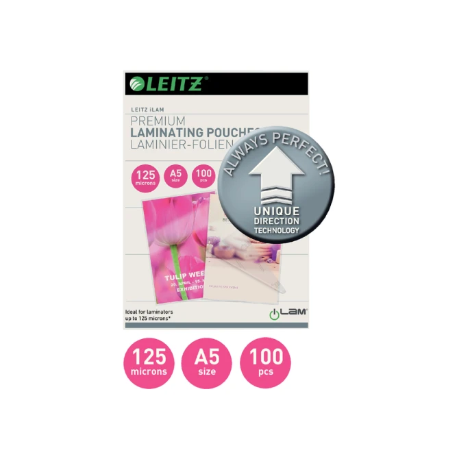 Lamineerhoes Leitz iLAM A5 2x125micron 100 stuks