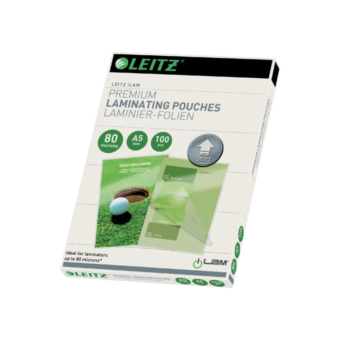 Lamineerhoes Leitz iLAM A5 2x80micron 100 stuks