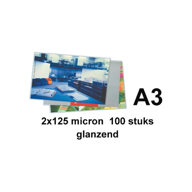 Lamineerhoes Quantore A3 2x125micron 100 stuks
