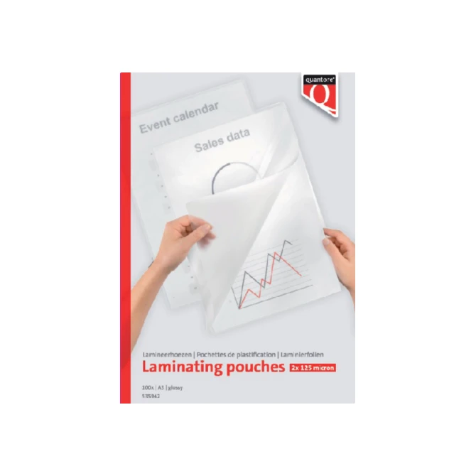 Lamineerhoes Quantore A3 2x125micron 100 stuks