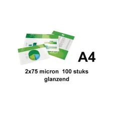 Lamineerhoes Quantore A4 2x75micron 100 stuks