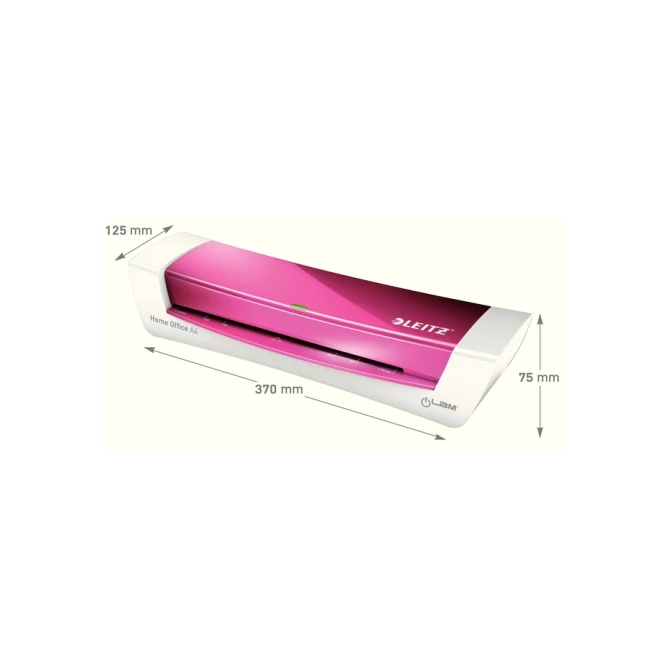 Lamineermachine Leitz iLAM Home Office A4 roze