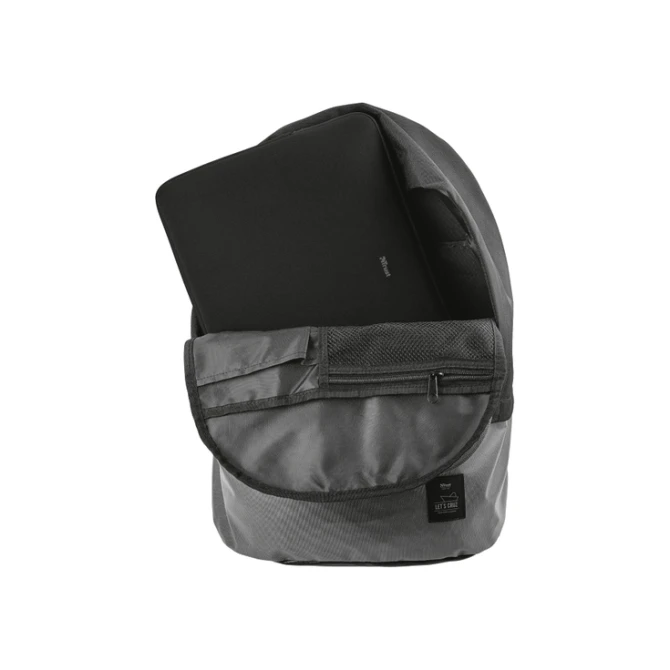 Laptopsleeve Trust Primo 15,6 inch zwart