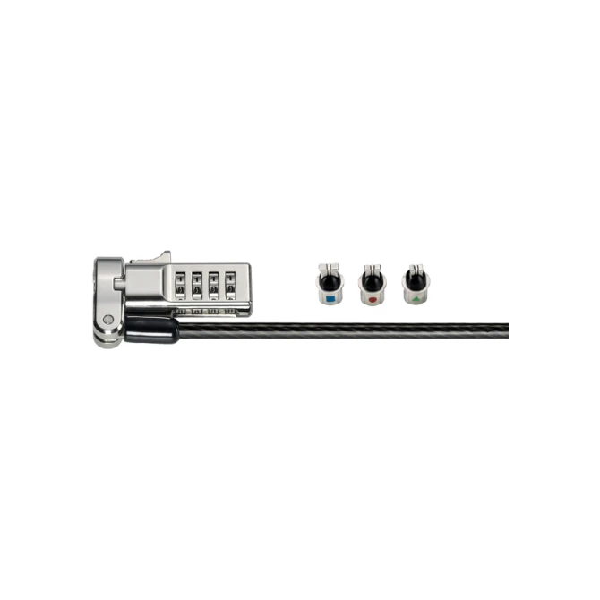 Laptopslot Kensington universeel 3-in-1 met cijfercombinatie