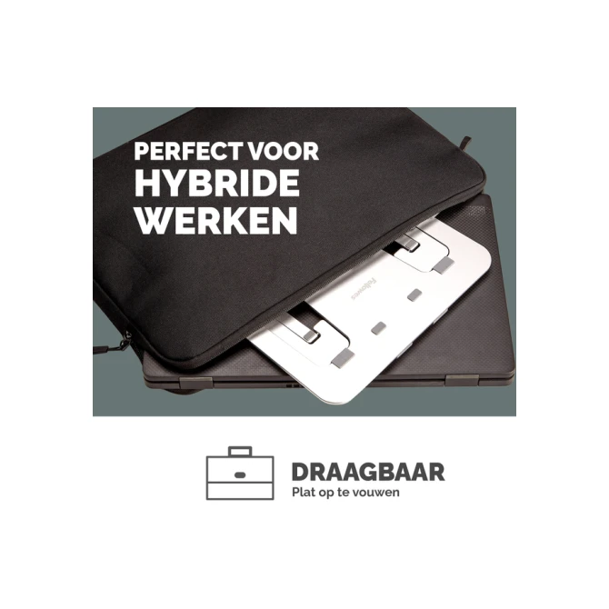 Laptopstandaard Fellowes Alumia zilver